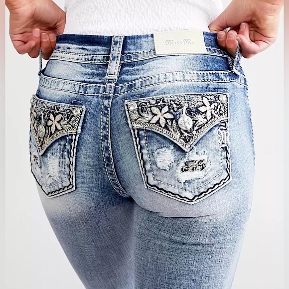 Miss Me Denim - Miss Me Low Rise Ankle Skinny NWOT